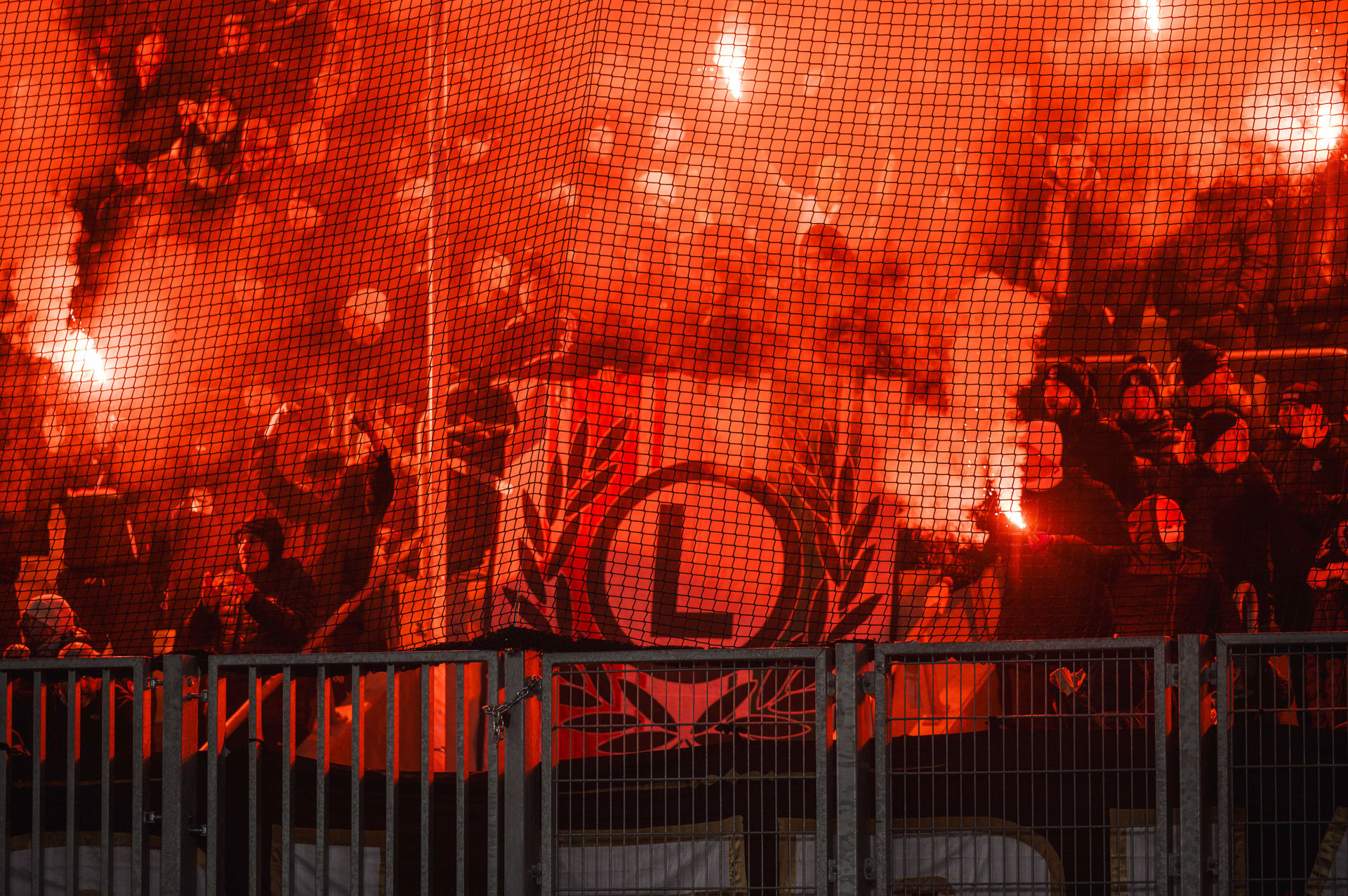 GKS Katowice - Legia Warszawa race ultras kibice sektor gości