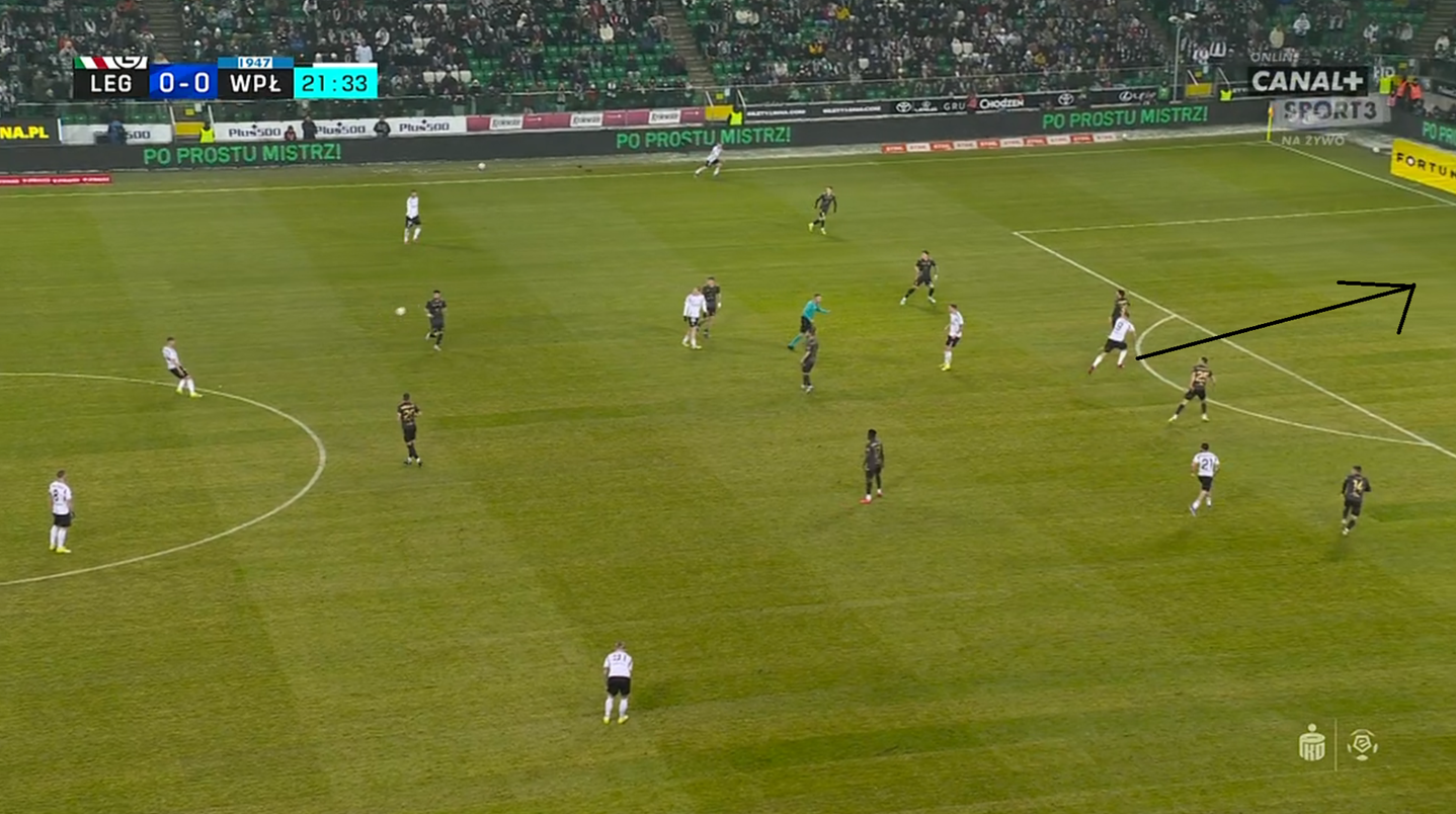 screenshot Legia - Wisła Płcok